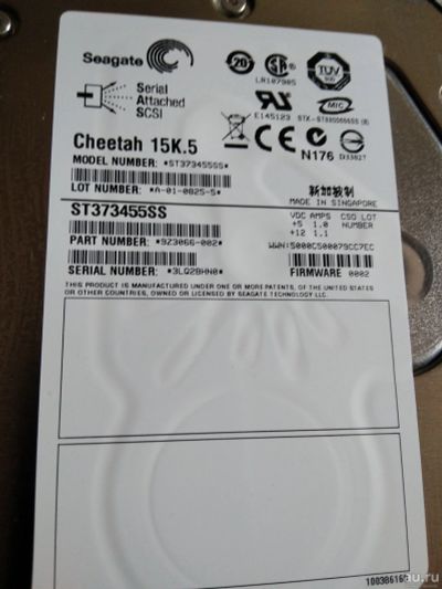 Лот: 17871786. Фото: 1. HDD Seagate Cheetah 15K.5. Жёсткие диски (HDD)