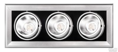 Лот: 18268507. Фото: 1. PSP-S 313 3x9W 4000K 24° GREY... Лампочки