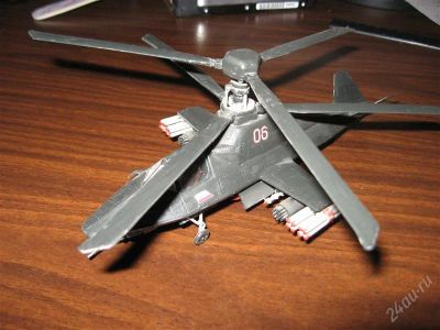 Лот: 856988. Фото: 1. КА-58 Чёрный призрак. Автомоделизм