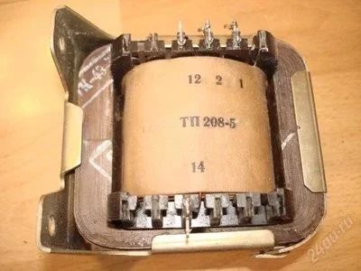 Лот: 2804791. Фото: 1. трансформатор ТП 208-5. Трансформаторы, катушки