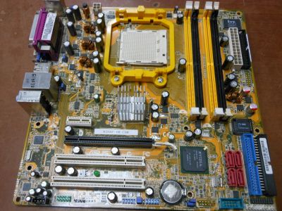 Лот: 13512009. Фото: 1. Материнская плата AM2 ASUS M2NBP-VM... Материнские платы