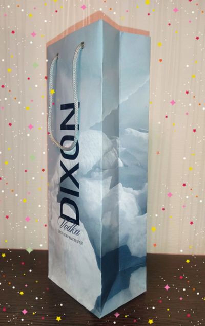 Лот: 22831852. Фото: 1. Подарочный пакет для бутылок Dixon... Подарочная упаковка