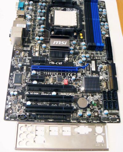 Лот: 5510167. Фото: 1. MSI 770-C45 Socket AM3, AMD 770... Материнские платы