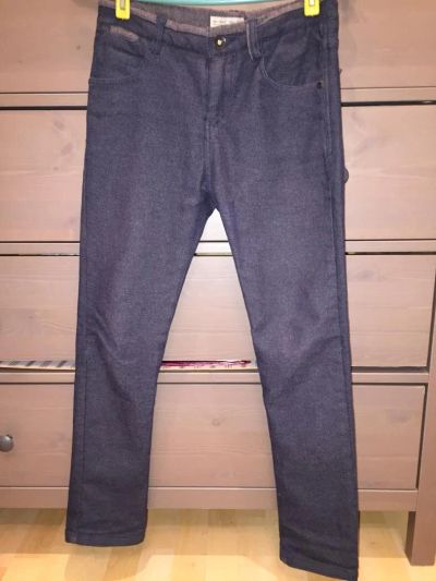 Лот: 10701076. Фото: 1. Джинсы утепл. Zara Boys рост 140см. Брюки, шорты, джинсы