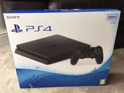 Лот: 9984427. Фото: 1. Ps 4 slim. Игровые приставки, консоли
