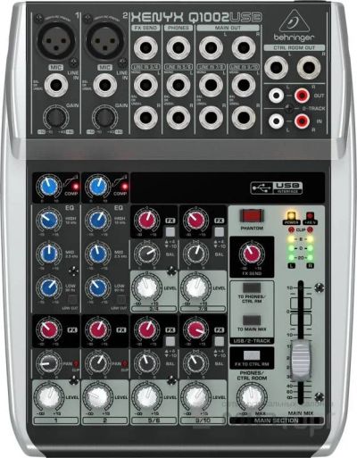 Лот: 7223043. Фото: 1. Аналоговый микшер Behringer Xenyx... Микшеры, предусилители, микрофонные эффекты
