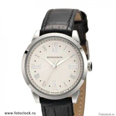 Лот: 21239700. Фото: 1. Romanson RL 3201 LW(WH)BK / RL3201LWWHBK. Оригинальные наручные часы