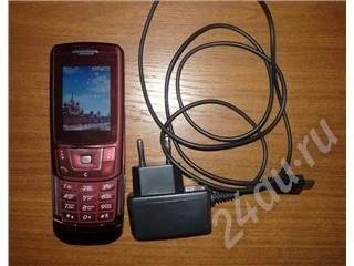 Лот: 229191. Фото: 1. Samsung D900i (красный). Кнопочные мобильные телефоны