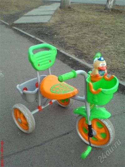 Лот: 922438. Фото: 1. детский 3-х колесный велосипед. Красноярск