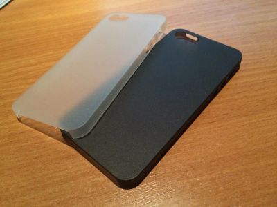 Лот: 5095165. Фото: 1. Чехол на iPhone 5 / 5s (прозрачный... Чехлы, бамперы