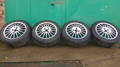 Лот: 12462525. Фото: 1. R15+hankook 185/55 4x100. Шины на дисках