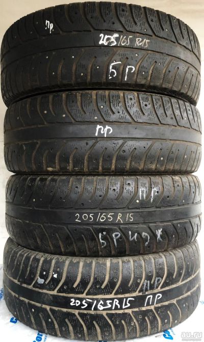 Лот: 14650257. Фото: 1. Шина 205/65 R15 205/65/15 Bridgestone... Шины