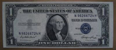 Лот: 3832014. Фото: 1. США 1 $ доллар 1935 Состояние... Америка
