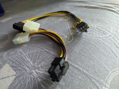 Лот: 15655159. Фото: 1. Шлейф Переходник питания 2 MOLEX... Шлейфы, кабели, переходники