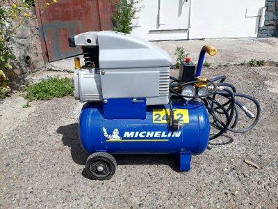 Лот: 25704103. Фото: 1. Компрессор 24 литра michelin. Компрессоры автомобильные, шинные насосы