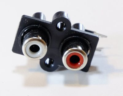 Лот: 12168444. Фото: 1. 2 RCA Socket Connector Board DIY... Разъёмы