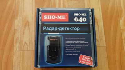 Лот: 10161751. Фото: 1. Sho-Me 640 радар-детектор. Видеорегистраторы,  радар-детекторы, системы парковки
