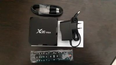 Лот: 14809269. Фото: 1. Приставка tv box x96 max. Цифровое, спутниковое ТВ