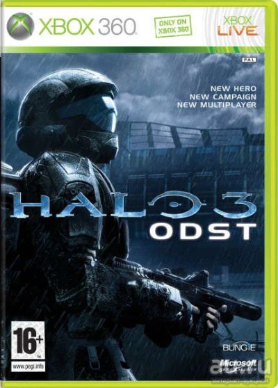 Лот: 9656888. Фото: 1. Halo 3 ODST , лицензионный диск... Игры для консолей