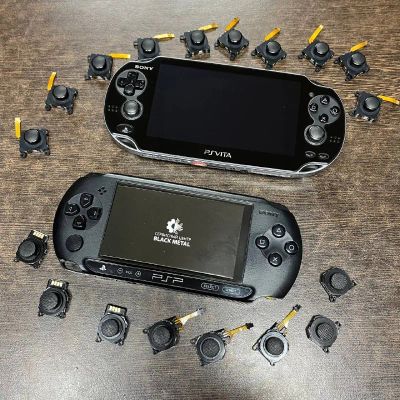 Лот: 18965386. Фото: 1. Ремонт стиков PSP PS Vita псп... Ремонт игровых приставок, портативных консолей