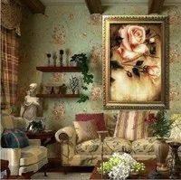 Лот: 4815414. Фото: 1. алмазная вышивка-мозаика ''Роза... Вышивание
