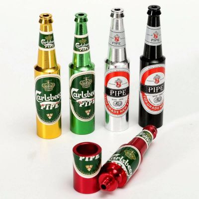 Лот: 19545441. Фото: 1. Трубка Металлическая Beer Bottle... Аксессуары и запчасти для кальянов