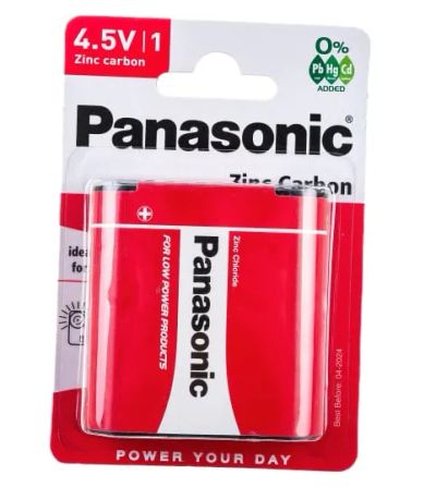 Лот: 19480929. Фото: 1. Батарейка Panasonic Zinc Carbon... Батарейки, аккумуляторы, элементы питания