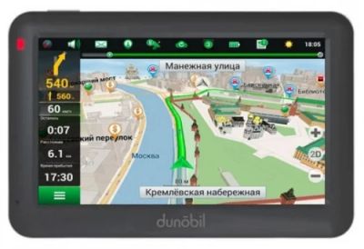 Лот: 8390140. Фото: 1. Автомобильный навигатор dunobil... GPS-навигаторы