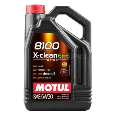 Лот: 20067565. Фото: 1. MOTUL 8100 X-Clean EFE 5w30 SN... Масла, жидкости