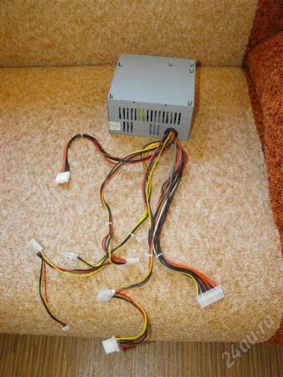 Лот: 869095. Фото: 1. Блок питания NAVI 340W 20 pin. Корпуса, блоки питания