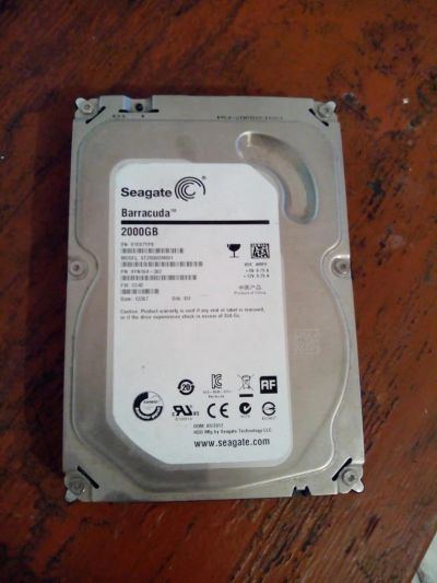 Лот: 7974589. Фото: 1. ST2000DM001 37000 часов пробега. Жёсткие диски (HDD)