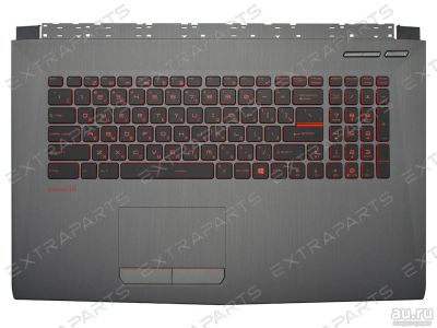 Лот: 17708800. Фото: 1. Клавиатура MSI GV72 8RD серая... Клавиатуры для ноутбуков