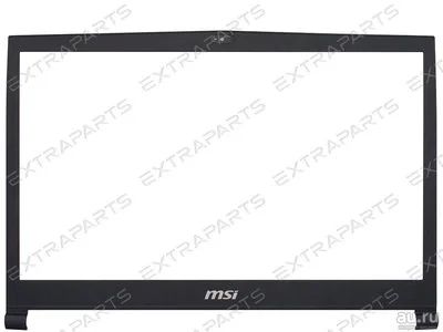 Лот: 17857598. Фото: 1. Рамка матрицы для ноутбука MSI... Корпуса, блоки питания