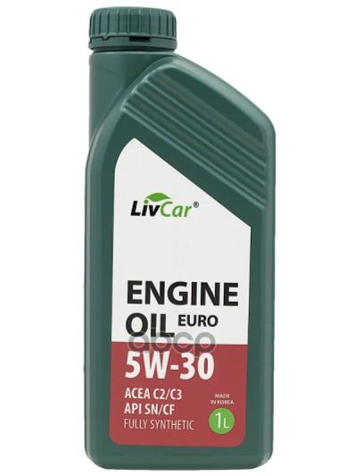Лот: 24858677. Фото: 1. LivCar Livcar Engine Oil Euro... Масла, жидкости