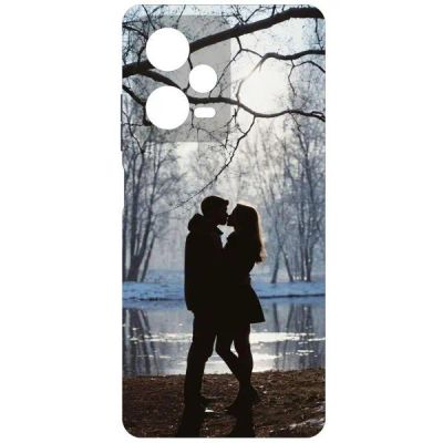 Лот: 25133981. Фото: 1. Чехол Krutoff Soft Case "Любовь... Чехлы, бамперы