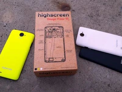 Лот: 6230446. Фото: 1. Смартфон Highscreen Omega Prime... Смартфоны