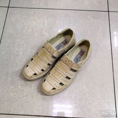 Лот: 16168037. Фото: 1. Мужские кожаные туфли. Размер... Туфли
