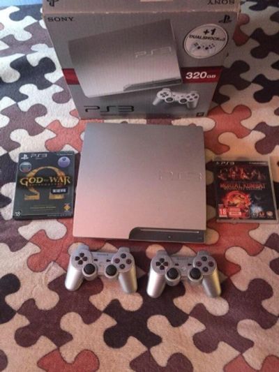 Лот: 11428753. Фото: 1. PlayStation 3 Slim 320Gb. Игровые приставки, консоли