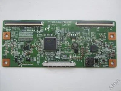 Лот: 5956955. Фото: 1. T-con v460h1-c08 тв Samsung ue40c5100qw... Печатные платы