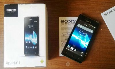 Лот: 4322759. Фото: 1. Sony Xperia J. Смартфоны