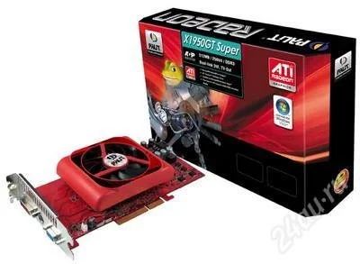 Лот: 1191359. Фото: 1. Palit X1950 GT Super 512 Mb DDR3... Видеокарты