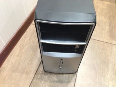 Лот: 13442845. Фото: 1. Корпус c блоком питания 400W. Корпуса, блоки питания