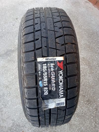 Лот: 25581148. Фото: 1. Yokohama Ice Guard Ig50 185/55R15. Шины