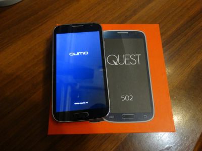 Лот: 4767350. Фото: 1. Cотовый телефон Qumo Quest 502... Кнопочные мобильные телефоны
