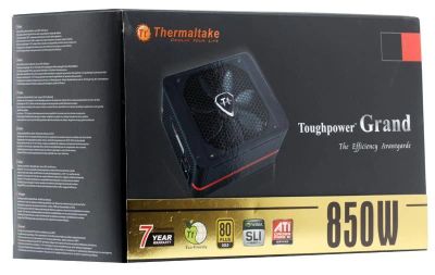 Лот: 7769674. Фото: 1. Блок питания Thermaltake Toughpower... Корпуса, блоки питания