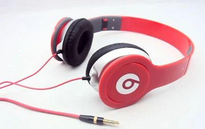 Лот: 3606535. Фото: 1. beats audio by dr.dre красные... Наушники, гарнитуры