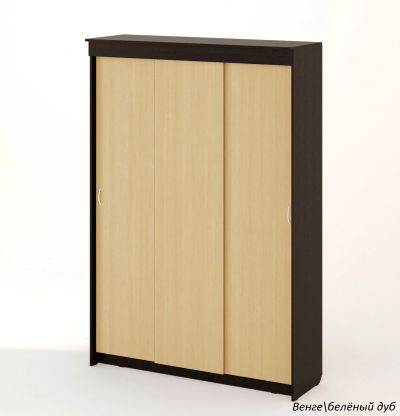 Лот: 6139755. Фото: 1. Шкаф-купе 3хстворчатый (450) венге... Шкафы, шкафы-купе