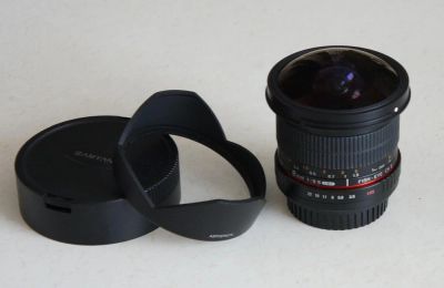 Лот: 7306013. Фото: 1. Samyang 8mm f/3.5 AS IF UMC Fish-eye... Объективы