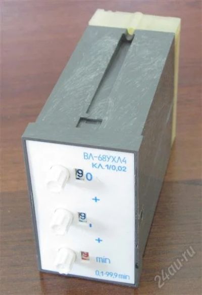 Лот: 1735202. Фото: 1. Реле времени программируемое ВЛ-68УХЛ4. Реле, тумблеры, переключатели