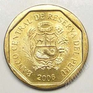 Лот: 1580298. Фото: 1. Перу. 5 сантим 2006г. (1-2). Америка